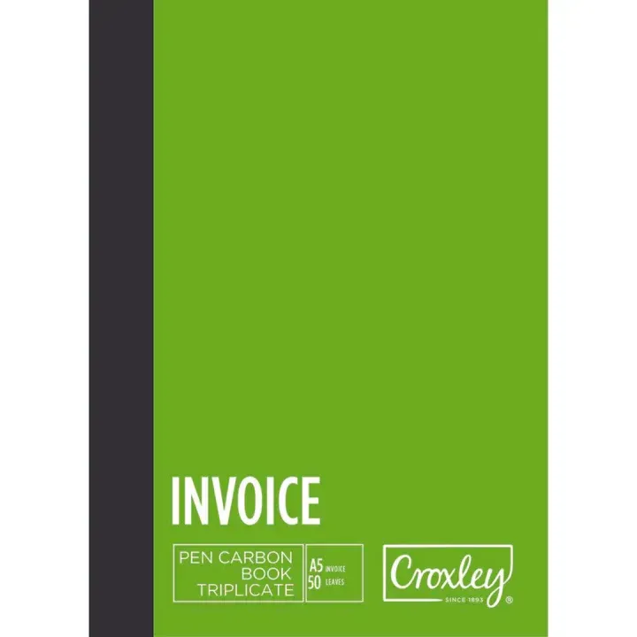 A5 JD66BO TRIPLICATE INVOICE