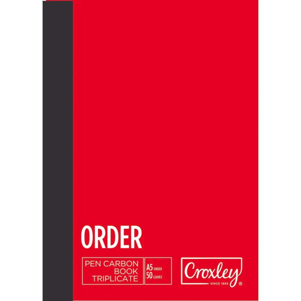 BOOK A5 TRIPLICATE ORDER BOOK JD66PS