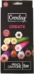 CROXLEY PENCIL CRAYONS 12'S