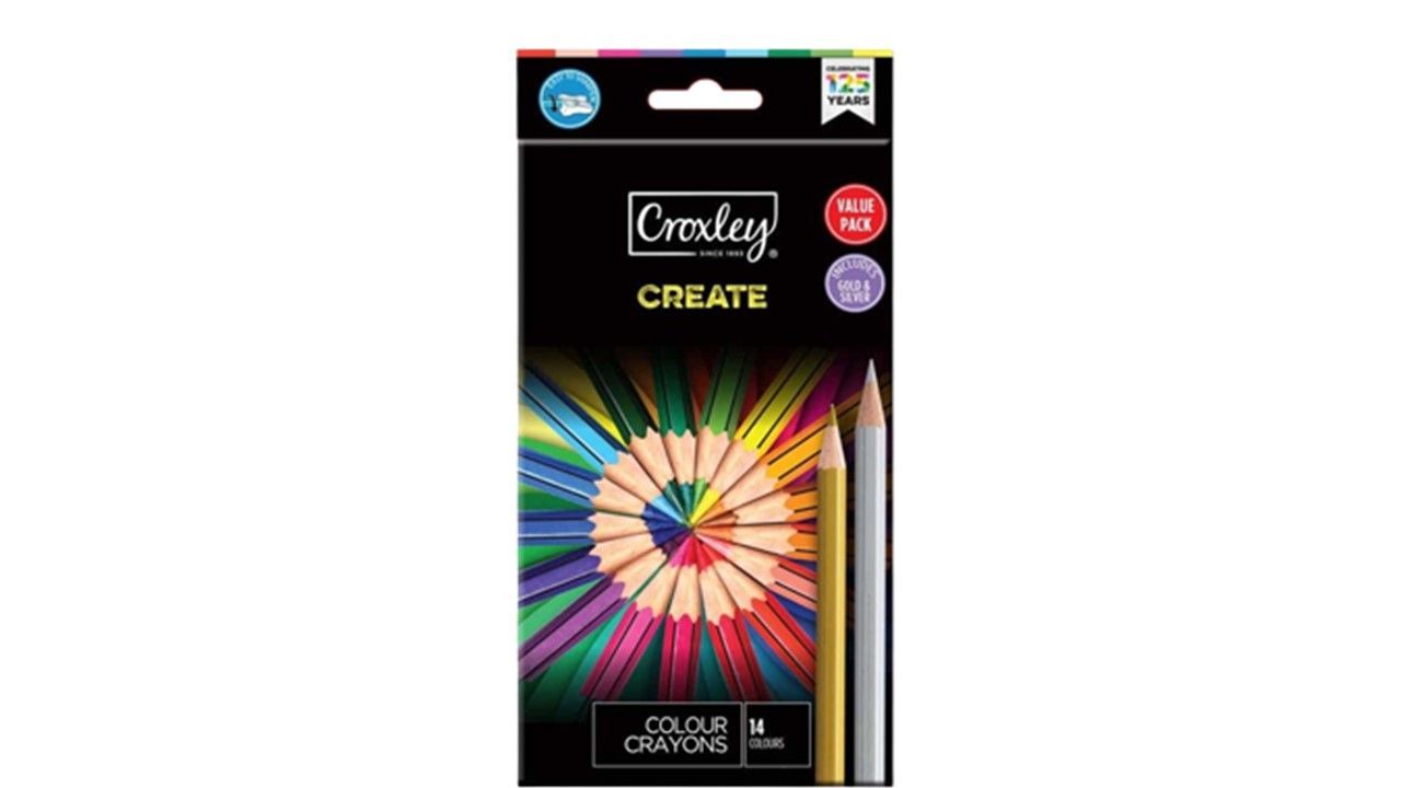 PENCIL CRAYONS 12+2