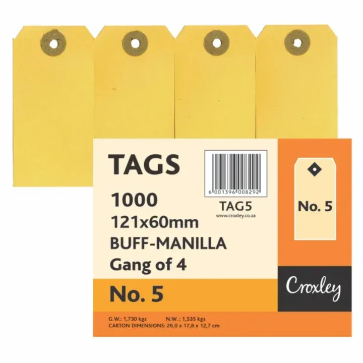 BUFF TAGS No5 121X60