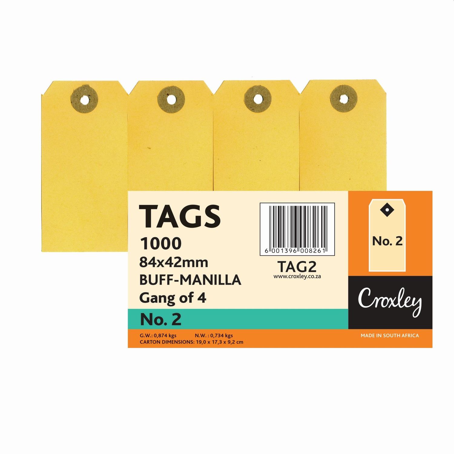 BUFF TAG NO2 84X42