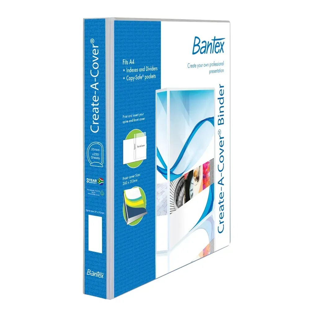 BANTEX A4 CREATE A COVER 25MM