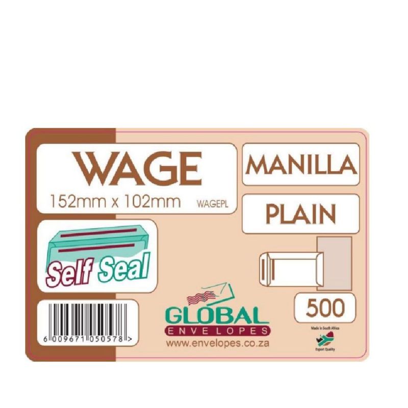 152x102 PLAIN WAGE ENVIRBRN SIMPLISTIK (500)