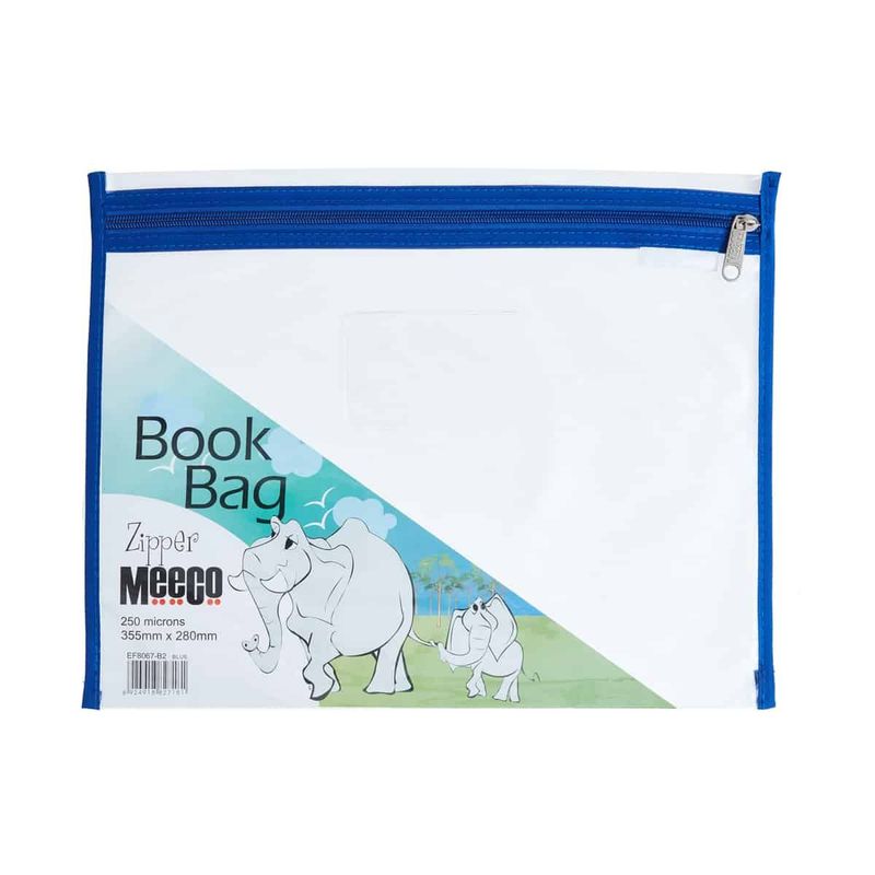 A4 CLEAR BOOK BAG PVC