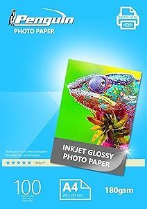 A4 PHOTO PAPER 180gsm GLOSS (100)