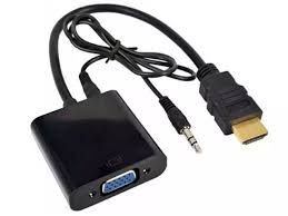 ADAPTOR HDMI TO VGA WITH SOUND