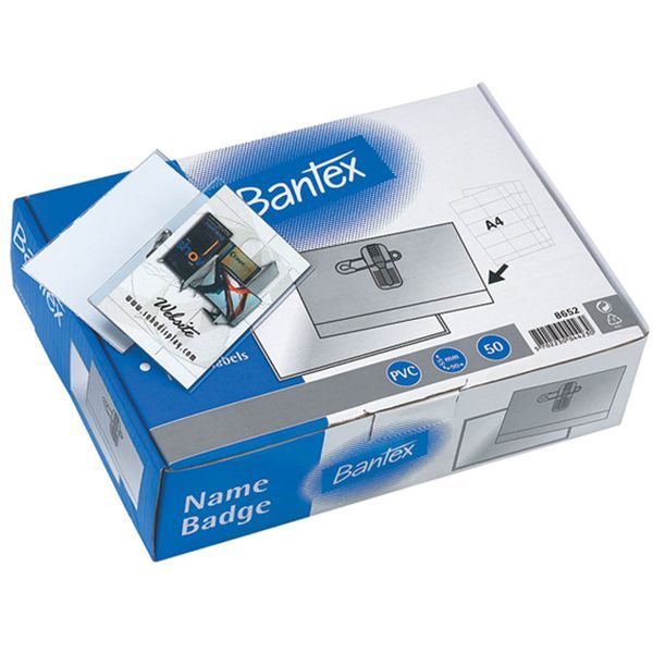 BANTEX CONFERENCE BADGE (PIN & CLIP)