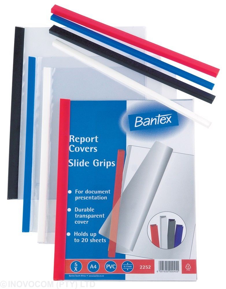 BANTEX REPORT COVER PACK OF 5