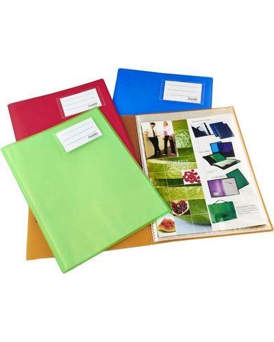 BANTEX SLIMLINE DISPLAY BOOK 10PKT
