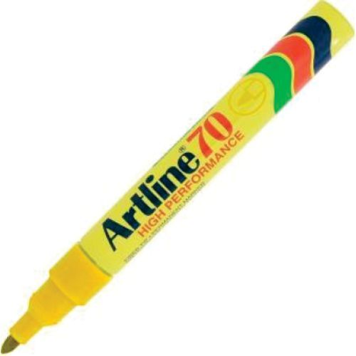 ARTLINE EK70 PERMANENT MARKER YELLOW