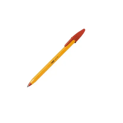BIC ORANGE FINE RED PENS