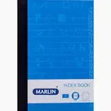 BOOK A5 HARDCOVER 192PG INDEX A-Z