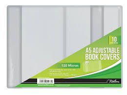 BOOK COVERS A5 ADJUSTABLE