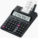 CALCULATOR CASIO HR100 PRINTING