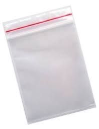 ZIPPER BAGS A4 CLEAR