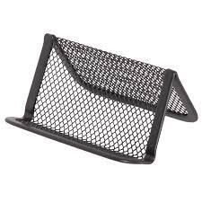 WIRE MESH BUSINESS CARD HOLDER