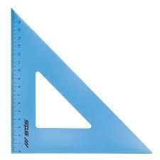 WHITEBOARD SET SQUARE 45 DEG