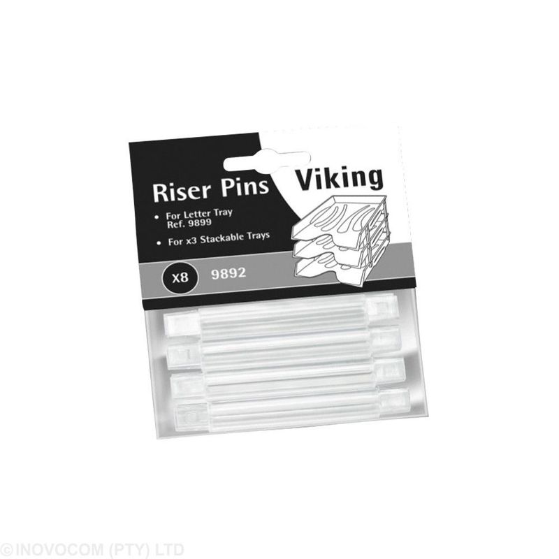 BANTEX VIKING LETTER TRAY RISERS PACK OF 8