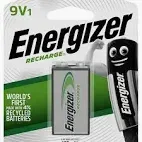 BATTERY ENERGISER 9V RECHARGEABLE