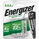 BATTERY ENERGISER RECHARGEABLE AAA (4)