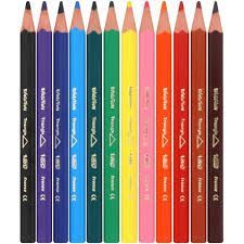 BIC KIDS EVOLUTION TRIANGLE COL/PENCILS WALLET 12