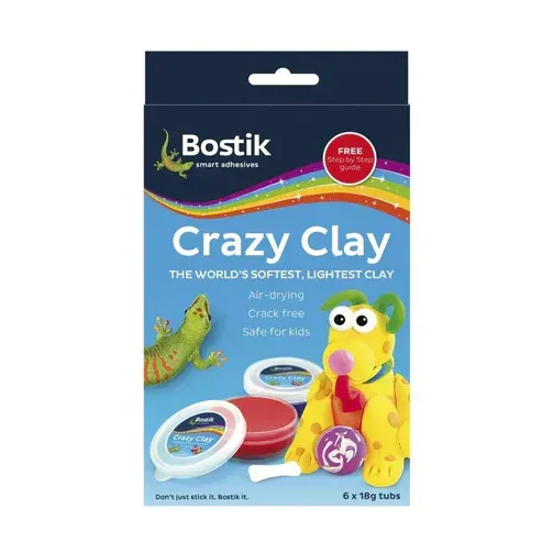 BOSTIK CRAZY CLAY 6X18G