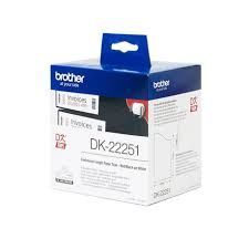 BROTHER DK22251 BLACK/RED