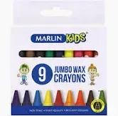 WAX CRAYONS FOSKA JUMBO 12'S