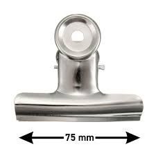 BULL DOG CLIPS 75MM
