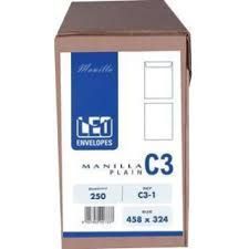 C3 MANILLA S/S ENVELOPES