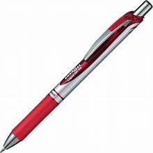PENTEL ENERGEL ROLLER BALL RED