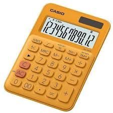 CALCULATOR CASIO MS 20UC ORANGE