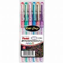 PENTEL HYBRID METALLIC GRIP WALLET 6
