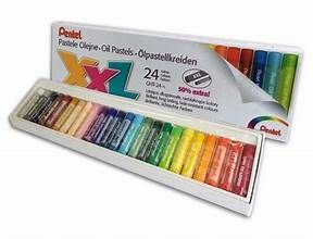 PENTEL XXL OIL PASTELS 24'S