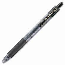 PILOT G2 1.0 BLACK RETRAC PENS