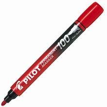 PILOT PERMANENT MARKER 100 RED