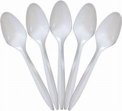 PLASTIC TEASPOONS (50)