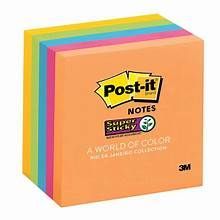 POST IT SUPER STICKY NOTES 3 PACK