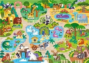 PUZZLE 36 PIECE ZOO