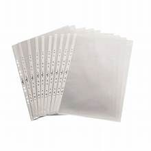 PVC POCKETS A4 10/PACK