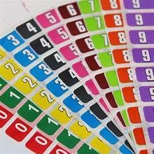 RAINBOW LABELS NUMERICAL