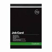 RBE A5 JOB CARD DUP PAD S/CARB