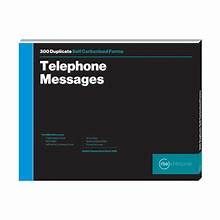 RBE TELEPHONE MSG PAD 6 TO VIEW (300)