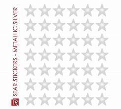 REDFERN STARS (168 PER PKT) SILVER