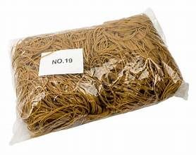 RUBBER BANDS NO 19 1KG