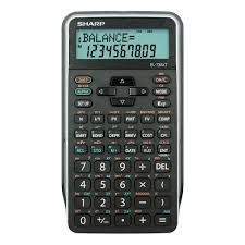 CALCULATOR SHARP EL738 FINANCIAL