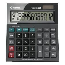 CANON 220RT CALCULATOR 12 DIGIT