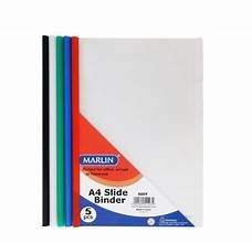SLIDE BINDER FOLDER PACK OF 5
