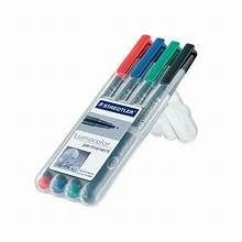 STAEDTLER LUMO COLOUR P/MARKER WALLET 4